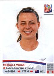 2015 Panini Women's World Cup Stickers #66 Meikayla Moore Front