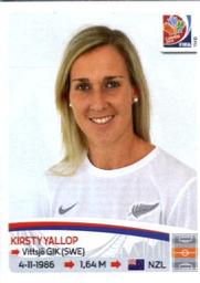 2015 Panini Women's World Cup Stickers #75 Kirsty Yallop Front