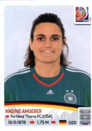 2015 Panini Women's World Cup Stickers #101 Nadine Angerer Front