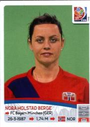 2015 Panini Women's World Cup Stickers #140 Nora Holstad Berge Front