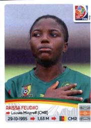 2015 Panini Women's World Cup Stickers #226 Raissa Feudjio Front