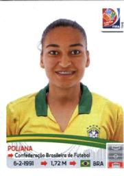 2015 Panini Women's World Cup Stickers #332 Poliana Front