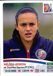 2015 Panini Women's World Cup Stickers #399 Melissa Herrera Front