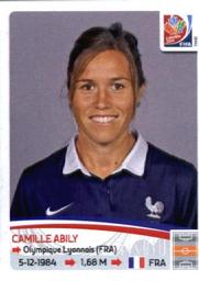 2015 Panini Women's World Cup Stickers #411 Camille Abily Front