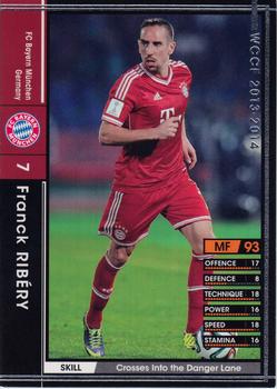 2013-14 Panini/Sega World Club Champion Football #107 Franck Ribery Front
