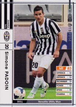 2013-14 Panini/Sega World Club Champion Football #186 Simone Padoin Front
