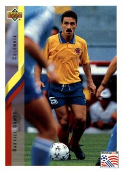 1994 Upper Deck World Cup Contenders French/Dutch #43 Gabriel Gomez Front