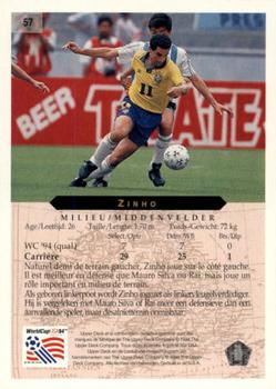 1994 Upper Deck World Cup Contenders French/Dutch #57 Zinho Back