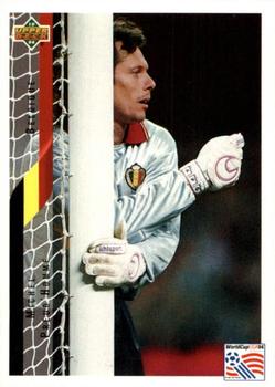1994 Upper Deck World Cup Contenders French/Dutch #81 Michel Preud'Homme Front