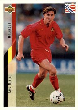 1994 Upper Deck World Cup Contenders French/Dutch #88 Luc Nilis Front