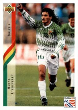 1994 Upper Deck World Cup Contenders French/Dutch #179 Marco Etcheverry Front