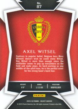 2015-16 Panini Select #87 Axel Witsel Back