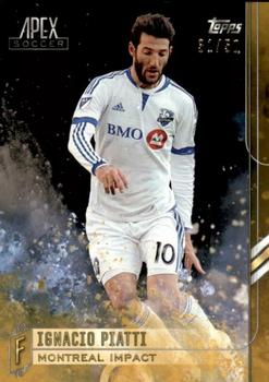 2015 Topps Apex MLS - Gold #78 Ignacio Piatti Front