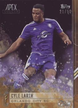 2015 Topps Apex MLS - Gold #101 Cyle Larin Front