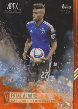 2015 Topps Apex MLS - Orange #103 Fatai Alashe Front