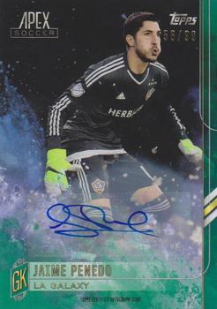 2015 Topps Apex MLS - Autographs Green #38 Jaime Penedo Front