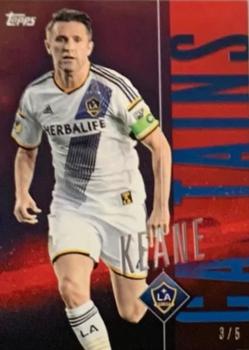 2015 Topps Apex MLS - Captains Red #C-1 Robbie Keane Front
