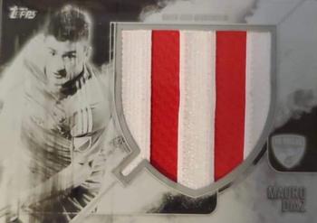 2015 Topps Apex MLS - Crest Jumbo Relics Printing Plates Black #CJR-MD Mauro Diaz Front