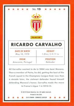 2015 Donruss - Silver Press Proof #19 Ricardo Carvalho Back