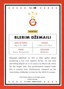 2015 Donruss - Silver Press Proof #38 Blerim Dzemaili Back