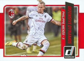 2015 Donruss - Defensive Dynamos #7 Philippe Mexes Front