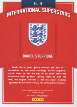 2015 Donruss - International Superstars #8 Daniel Sturridge Back