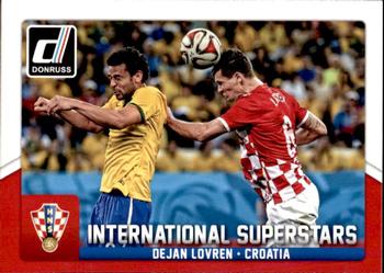 2015 Donruss - International Superstars #12 Dejan Lovren Front