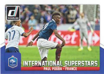 2015 Donruss - International Superstars #38 Paul Pogba Front