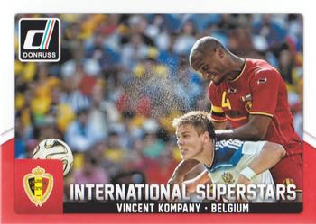 2015 Donruss - International Superstars #47 Vincent Kompany Front