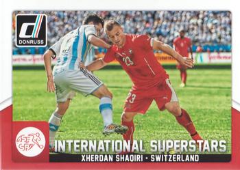 2015 Donruss - International Superstars #50 Xherdan Shaqiri Front