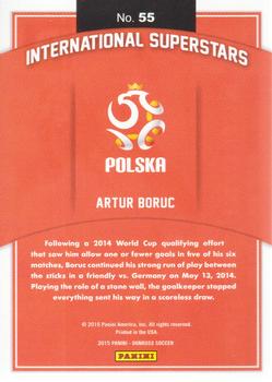 2015 Donruss - International Superstars #55 Artur Boruc Back
