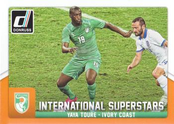 2015 Donruss - International Superstars #57 Yaya Toure Front