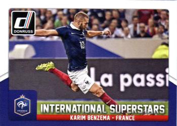 2015 Donruss - International Superstars #60 Karim Benzema Front