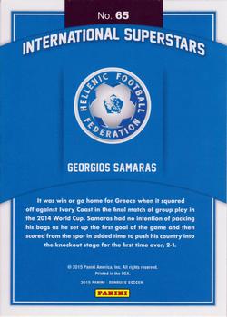 2015 Donruss - International Superstars #65 Georgios Samaras Back