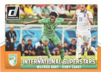 2015 Donruss - International Superstars #83 Wilfried Bony Front