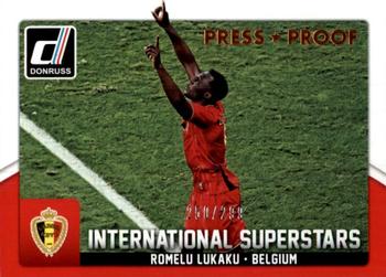 2015 Donruss - International Superstars Bronze Press Proof #44 Romelu Lukaku Front