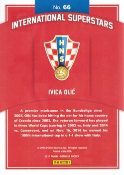 2015 Donruss - International Superstars Green Soccer Ball #66 Ivica Olic Back