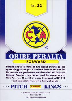 2015 Donruss - Pitch Kings #22 Oribe Peralta Back