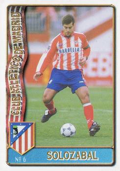 1996-97 Mundicromo Sport Las Fichas de La Liga #6 Solozabal Front