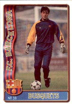 1996-97 Mundicromo Sport Las Fichas de La Liga #39a Busquets Front