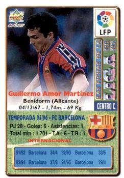 1996-97 Mundicromo Sport Las Fichas de La Liga #48 Amor Back