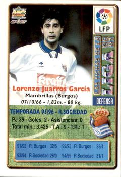 1996-97 Mundicromo Sport Las Fichas de La Liga #114 Loren Back