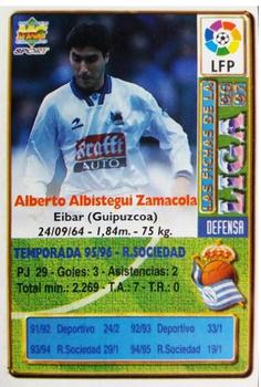1996-97 Mundicromo Sport Las Fichas de La Liga #115 Albistegi Back