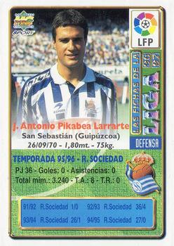 1996-97 Mundicromo Sport Las Fichas de La Liga #116 Pikabea Back