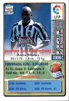 1996-97 Mundicromo Sport Las Fichas de La Liga #123b Yaw Back