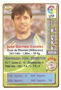 1996-97 Mundicromo Sport Las Fichas de La Liga #148 Canales Back
