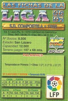 1996-97 Mundicromo Sport Las Fichas de La Liga #163 Escudo Back