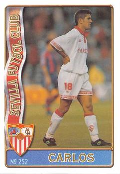 1996-97 Mundicromo Sport Las Fichas de La Liga #252 Carlos Front