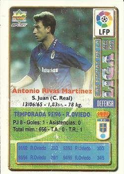 1996-97 Mundicromo Sport Las Fichas de La Liga #257 Rivas Back