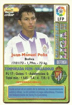 1996-97 Mundicromo Sport Las Fichas de La Liga #280 Pena Back